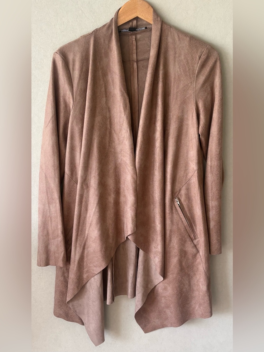 HYFVE Draped waterfall Open-Front coat duster medium